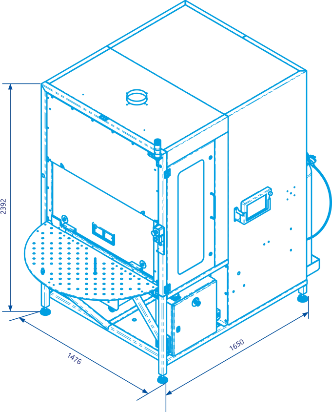 Zrobotyzowana cela spawalnicza easy robots EASY CELL S